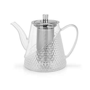 Чайник для заварювання Fissman 1000 мл зі сталевим фільтром жаростійке скло (9173)