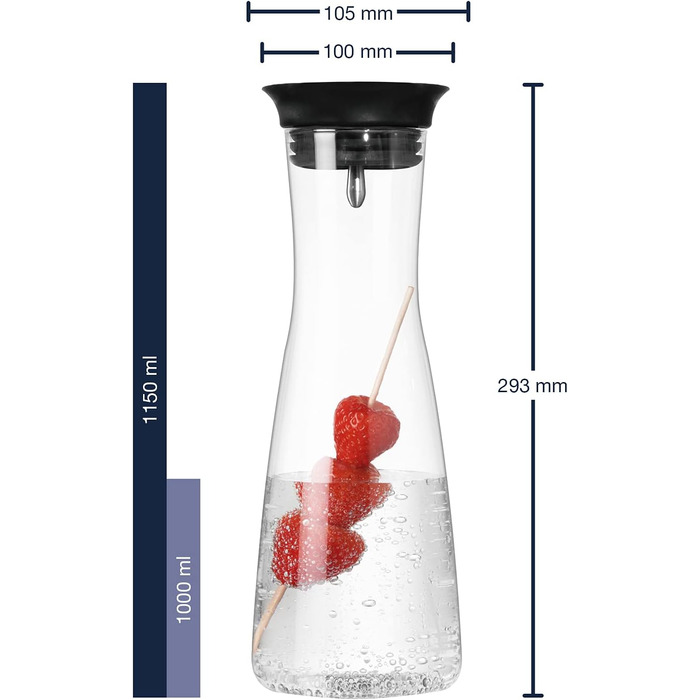 Елегантний графін 1 л LEONARDO HOME