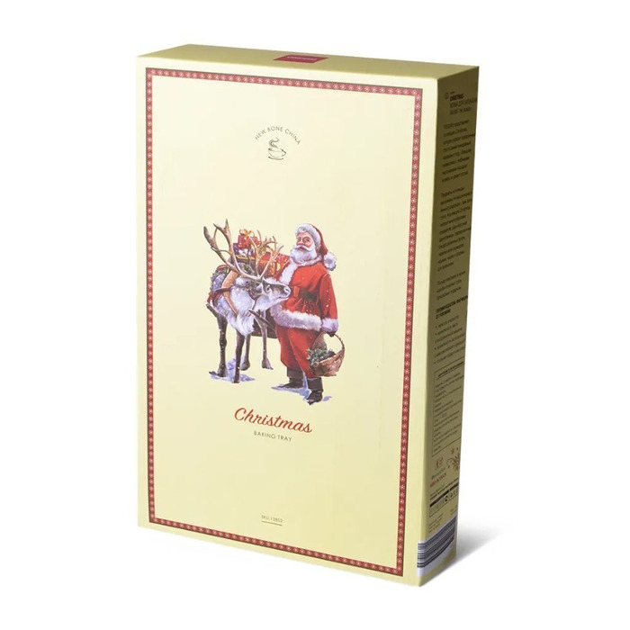 Форма для запікания Fissman CHRISTMAS 34x24x7 см фарфор (13802)