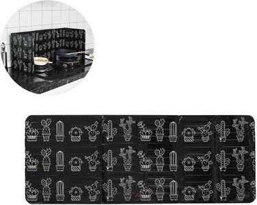 Складаний бризкозахисний екран для плит 84,5 х 32,7 см QCSTORE