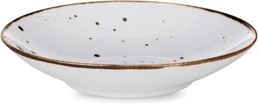 Набор тарелок на 6 персон, 18 предметов белый Konsimo