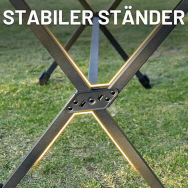 Складной кемпинговый стол 125 x 80 см TIMBER RIDGE