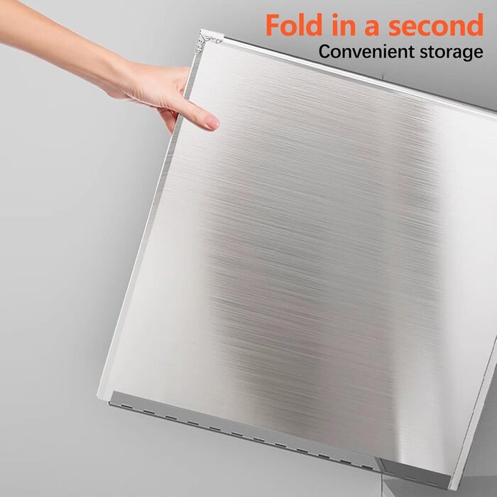 Складаний кухонний бризкозахисний екран 45 х 40 см SXKJQER
