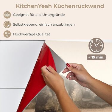 Кухонний фартух 60x80 см Самоклеючий захисний щиток для кухонної стіни Кухонний фартух Кухонні фасади Кухонні фартухи Кухонна стіна Вода - Пейзаж - (Природа - Пісок, 60 x 250 см)