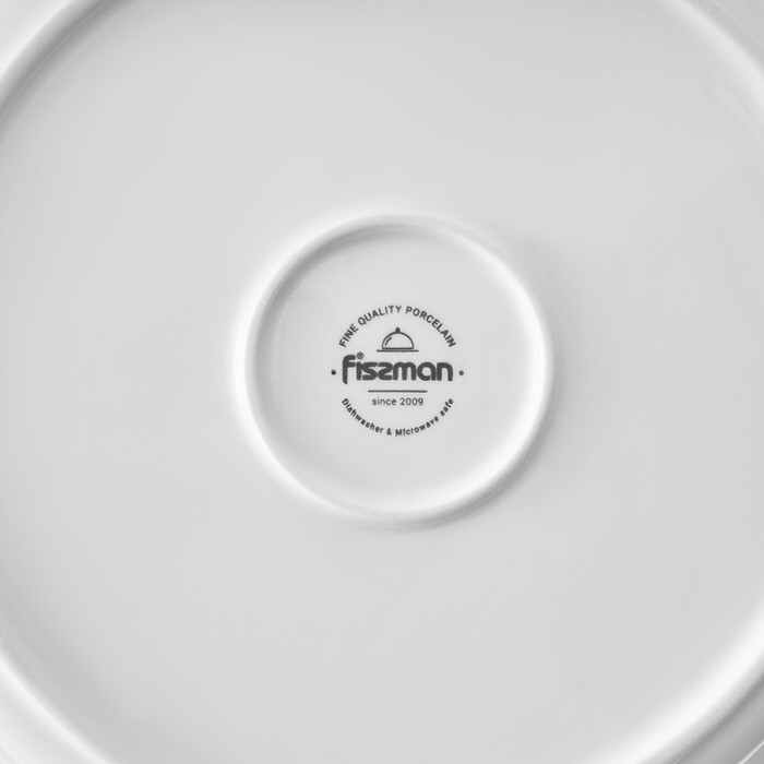 Форма для запікання Fissman кругла з кришкою PARMIGIANO 292х25х72 см / 17 л порцеляна (13708)