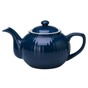 Чайник для заварювання 1 л, темно-синій Alice GreenGate