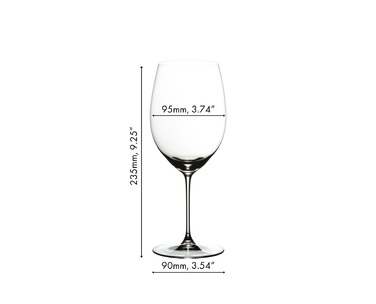 Бокал для красного вина Каберне/Мерло 625 мл, Veritas Restaurant Riedel