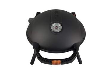 КОМПЛЕКТ Портативный переносной газовый гриль O-GRILL 900, черный+шланг в подарок! Код: 011682