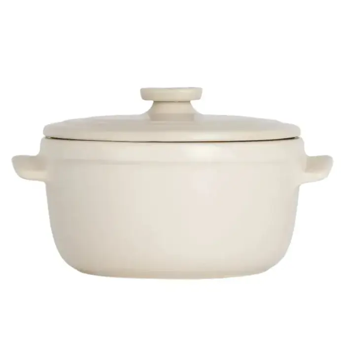 Кастрюля порційна 17 см 0,55 л, бежевий 098407 Solo Mini Emile Henry