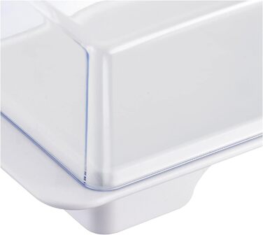 Масленка Westmark - идеально подходит для сервировки и хранения - ее можно мыть в посудомоечной машине - специальный рельеф для надежного захвата (Exclusive, набор из 2 предметов)