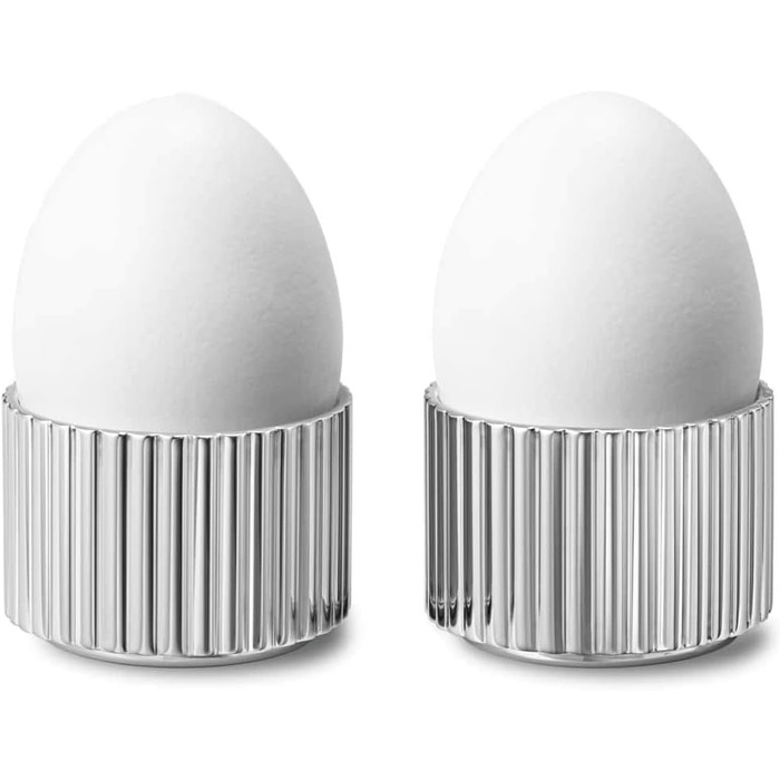 Набір з 2 підставок для яєць, нержавіюча сталь Bernadotte Georg Jensen