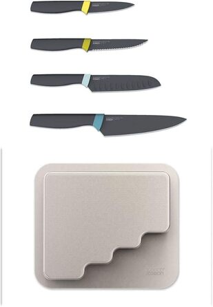 Набор ножей, 4 предмета в настенном корпусе, опал DoorStore Elevate Joseph Joseph