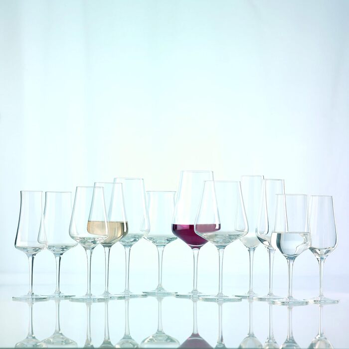 Келих для білого вина SCHOTT ZWIESEL fine (набір з 6 шт. ), стильні келихи для білого вина, келихи з тритану, які можна мити в посудомийній машині, виготовлені в Німеччині (арт. No 113758) (291 мл)