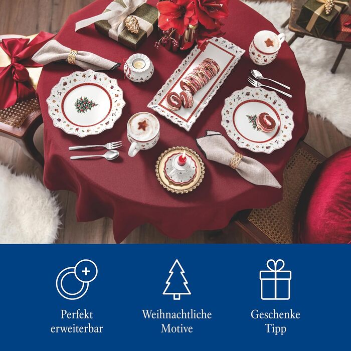 Набір тарілок 8 предметів Toys Delight Villeroy & Boch