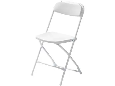 Складний стілець Budget White VEBA