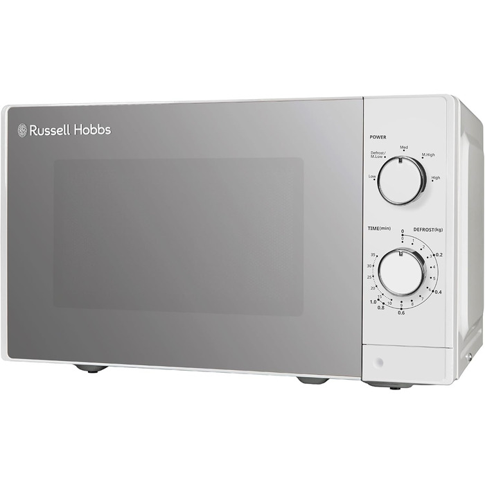 Микроволновая печь 20 л, 800 Вт белый RHM2027 Russell Hobbs
