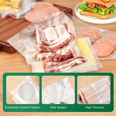 Вакуумные пакеты 100 пакетов 15 x 25 см Fresko