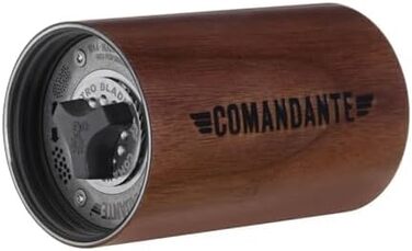 Кавомолка COMANDANTE C40 MK4 Nitro Blade Liquid Amber/Нержавіюча сталь, Срібно-коричнева (Коричнева)