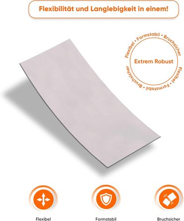 Стінові панелі IZODEKOR під мармур 60x120 см Панель для кухонного фартуха ПВХ-облицювання стін для кухні, ванної кімнати Бризкозахисний екран для кухні Водонепроникний та термостійкий (4 панелі, колір лебединий білий)