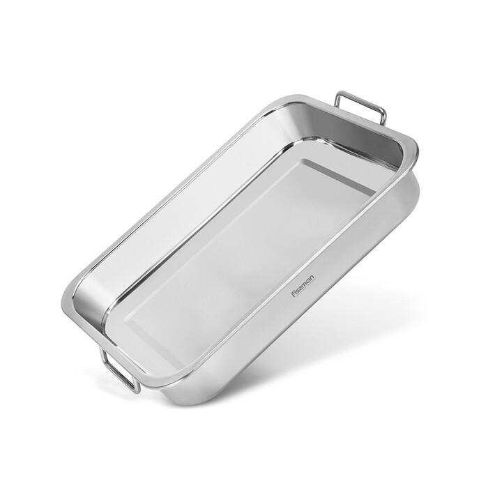 Деко для запікання Fissman 32x23x5 см нержавіюча сталь (5881)