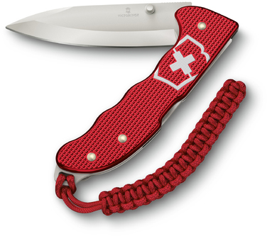 Ніж Victorinox Evoke Alox 136мм/5функ/ріфл.черв