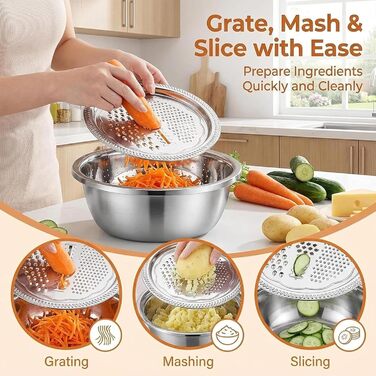 Чаша для шинкування з нержавіючої сталі Generisch