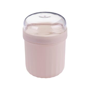 Стаканчик для хлопьев 500 мл со складной ложкой, пастельно-бежевый Pamela Reif Fackelmann