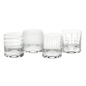 Набір склянок для віскі Mikasa CHEERS, скло, 360 мл, 4 шт.