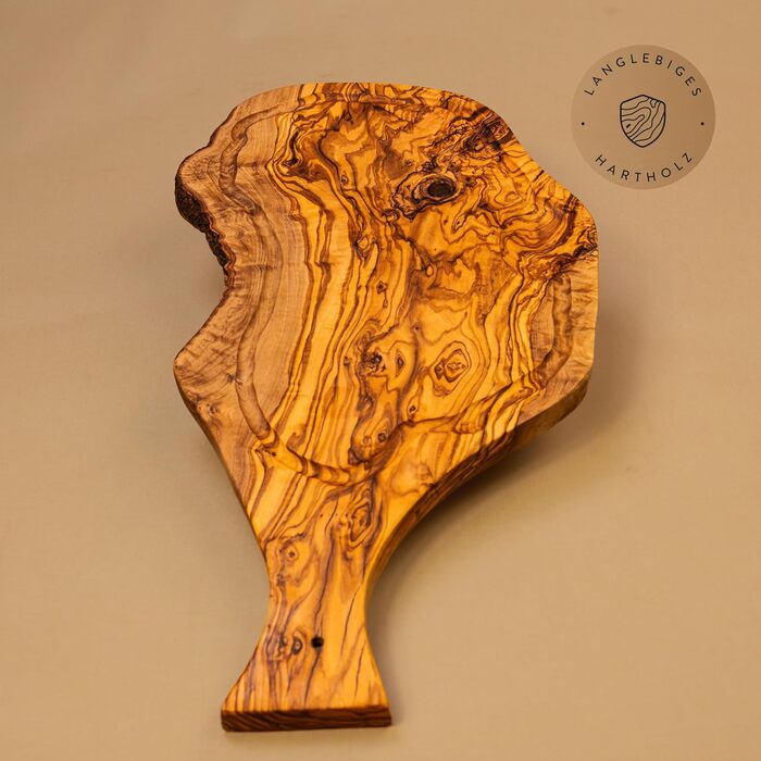 Дошка обробна з оливкового дерева 50 х 25 см das Olivenholzbrett