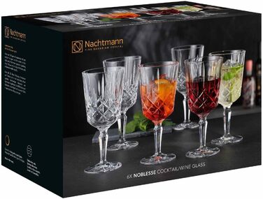 Набір келихів для коктейлів/вина 355 мл, 6 предметів, Noblesse Nachtmann