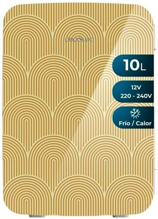 Міні-холодильник 10 л золотистий Bolero MiniCooling Bahamas Cecotec