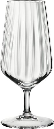 Набір келихів для білого вина з 4 предметів, кришталевий келих, 440 мл, Spiegelau LifeStyle, 4450172 (пивні келихи)