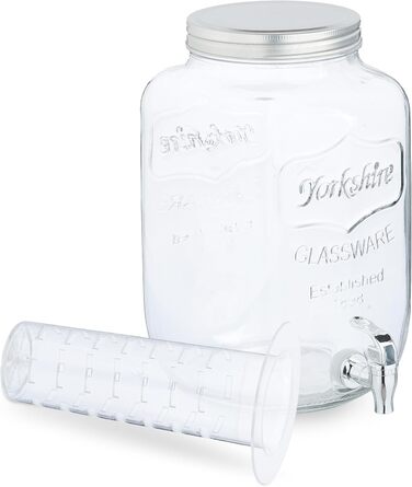 Диспенсер для напоїв 8 л Relaxdays