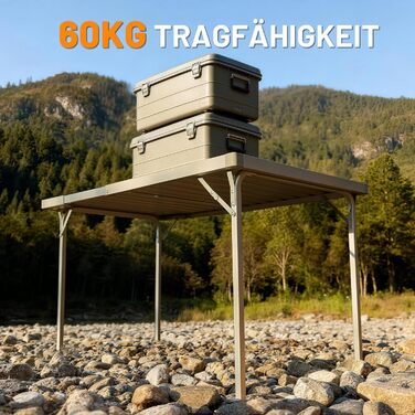 Складной кемпинговый стол для 4 человек TIMBER RIDGE