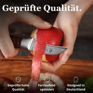 Нож для овощей и фруктов из дамасской стали Wakoli