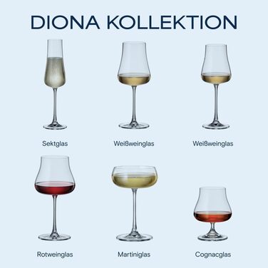 Набір з 6 келихів 250 мл BOHEMIA CZECH REPUBLIC