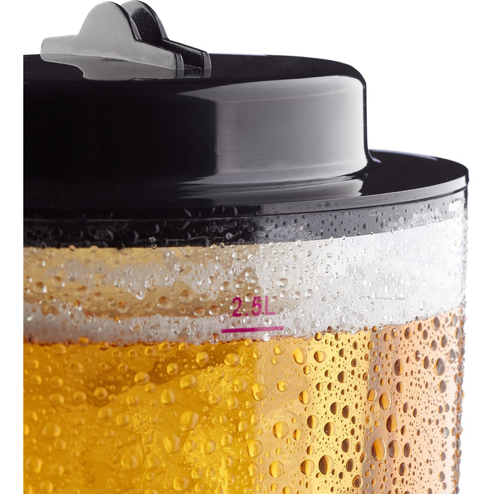 Диспенсер-башня для пива 2,5л Relaxdays