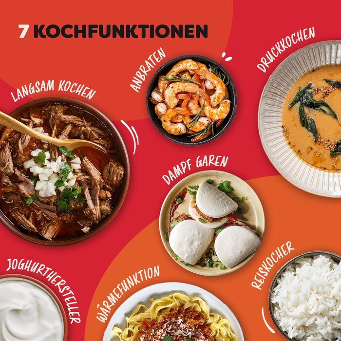 Електрична мультиварка 5,7 л 1000 Вт Instant Pot
