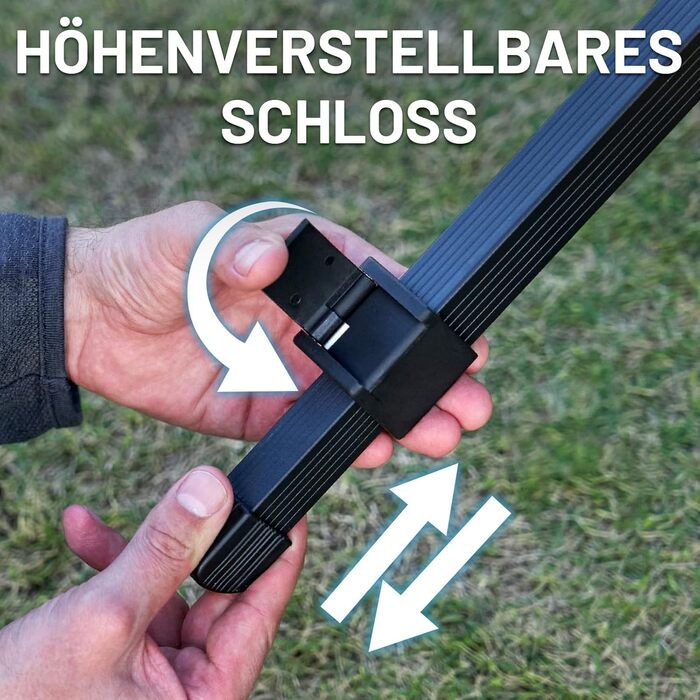 Складной кемпинговый стол 108x71 см черный TIMBER RIDGE