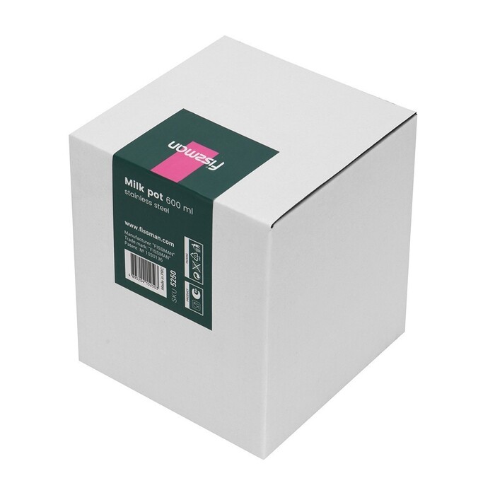 Молочник 600 мл Fissman нержавіюча сталь (5250)