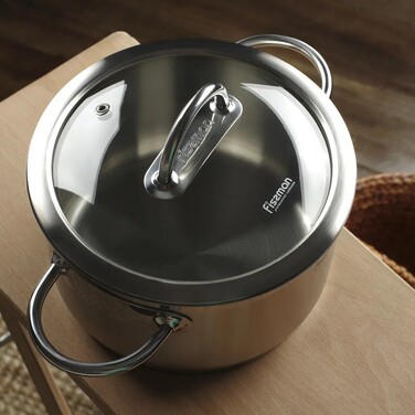 Каструля Fissman BENJAMIN 6,3 л з кришкою (5424)
