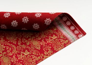 Бавовняні килимки для серветок, набір з 4 шт. , декоративні килимки для серветок, пасхальні килимки, що миються, для свят, вечерь, весни, літа (33 см x 48 см) (031 - Софія), 39Hermine 100