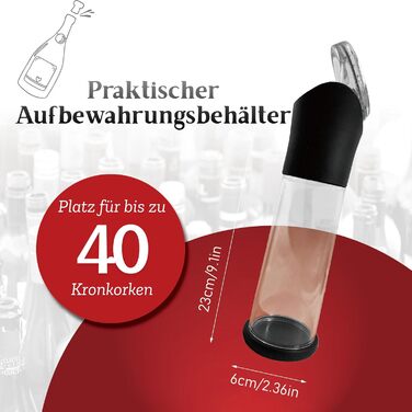 Відкривачка для пляшок з контейнером для кришечок Nordkai