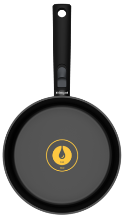 Сковорода зі знімною ручкою Ringel Grey Line 28 см (7138159)