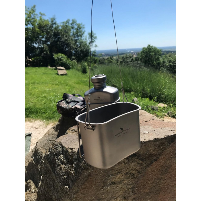 Набір туристичного кухонного посуду для кемпінгу Boundless Voyage