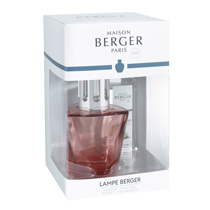 Аромалампа Maison Berger Paris TERRA ROUGE, 237 мл, з ароматом BLACK ANGELICA, 250 мл