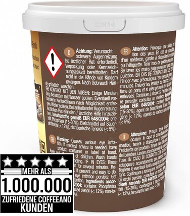 Таблеток для чищення кавомашин 250 табл Coffeeano