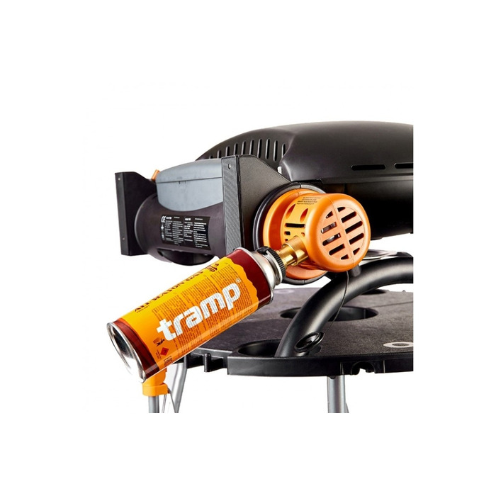 КОМПЛЕКТ Портативный переносной газовый гриль O-GRILL 500, черный+шланг в подарок! Код: 011672