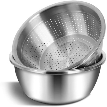 Набор кухонных сит из нержавеющей стали 2 шт. 24 см. Notcilgias