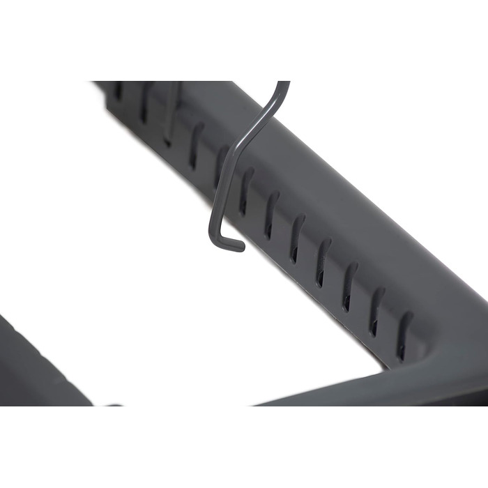 Тримач для посуду розсувний, сірий Simplywire